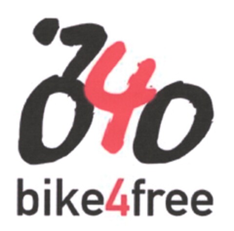 bike4free Logo (DPMA, 26.04.2006)