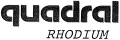 quadral RHODIUM Logo (DPMA, 25.08.2007)