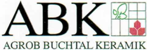 ABK  AGROB BUCHTAL KERAMIK Logo (DPMA, 07.07.1995)