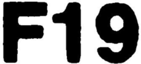 F19 Logo (DPMA, 24.07.1995)