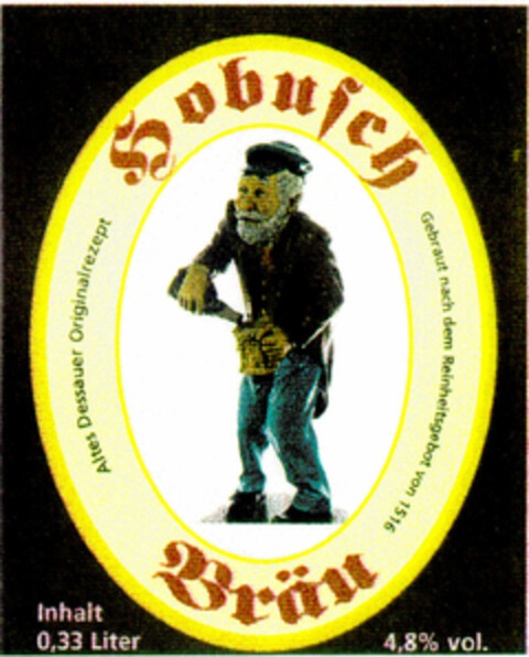 Hobusch Bräu Logo (DPMA, 22.03.1996)