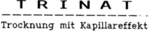 TRINAT Trocknung mit Kapillareffekt Logo (DPMA, 04.08.1996)