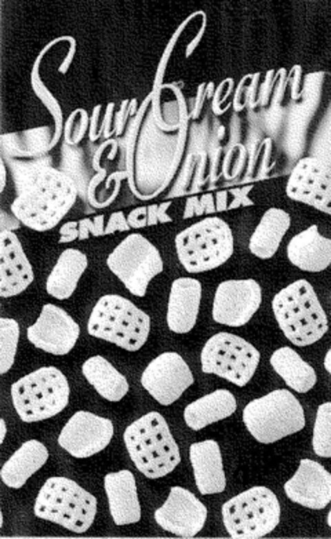 Sour Cream & Onion SNACK MIX Logo (DPMA, 21.11.1996)