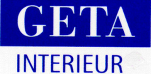 GETA INTERIEUR Logo (DPMA, 16.05.1997)