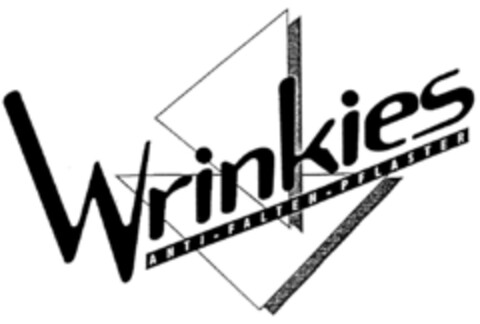 Wrinkies ANTI - FALTEN - PFLASTER Logo (DPMA, 13.08.1997)