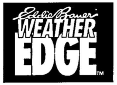 Eddie Bauer WEATHER EDGE Logo (DPMA, 29.04.1998)