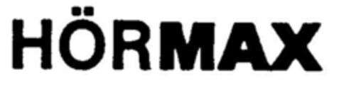 HÖRMAX Logo (DPMA, 02.05.1998)