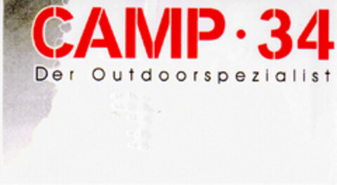 CAMP 34 Logo (DPMA, 06.05.1998)