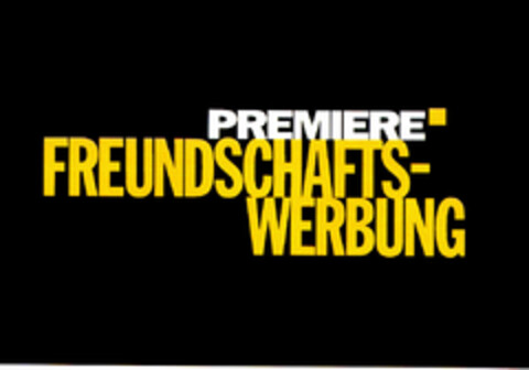 PREMIERE FREUNDSCHAFTS-WERBUNG Logo (DPMA, 28.10.1998)