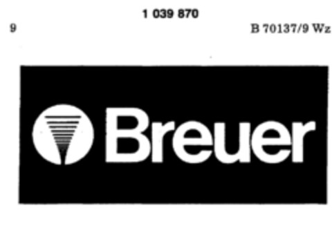 Breuer Logo (DPMA, 06.04.1982)