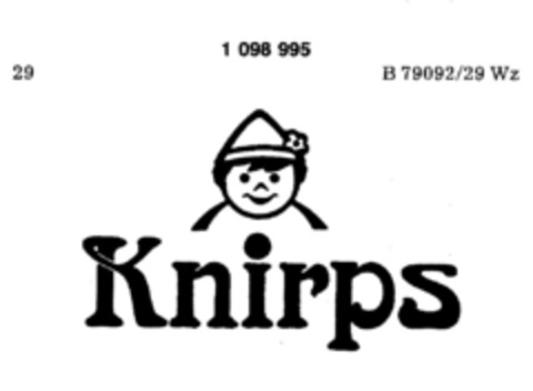 Knirps Logo (DPMA, 24.03.1986)