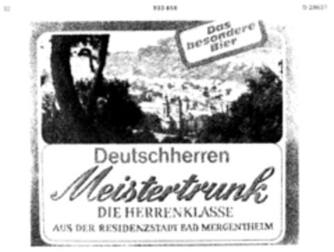 Deutschherren Meistertrunk Logo (DPMA, 05/16/1974)