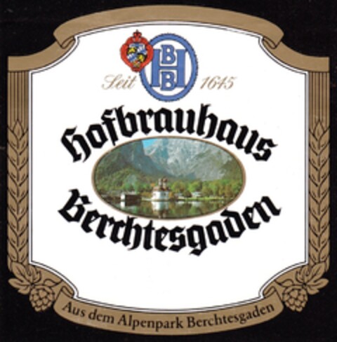 Hofbrauhaus Berchtesgaden Logo (DPMA, 27.09.1985)