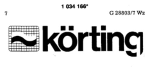 körting Logo (DPMA, 22.05.1981)