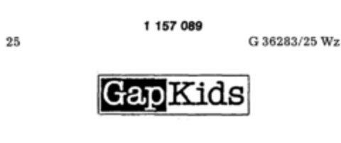 GapKids Logo (DPMA, 05.01.1989)