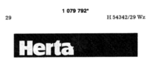 Herta Logo (DPMA, 05/17/1985)