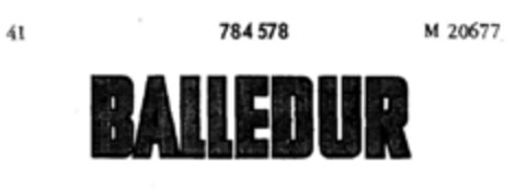 BALLEDUR Logo (DPMA, 15.02.1963)