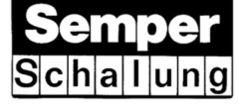 Semper Schalung Logo (DPMA, 08.04.1971)