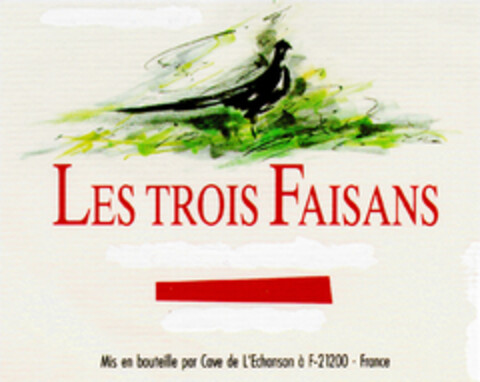 LES TROIS FAISANS Logo (DPMA, 04.04.1991)