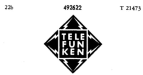 TELEFUNKEN Logo (DPMA, 05.02.1937)