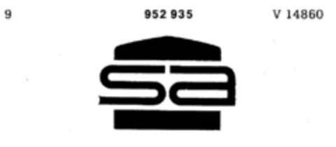 sa Logo (DPMA, 10/17/1975)