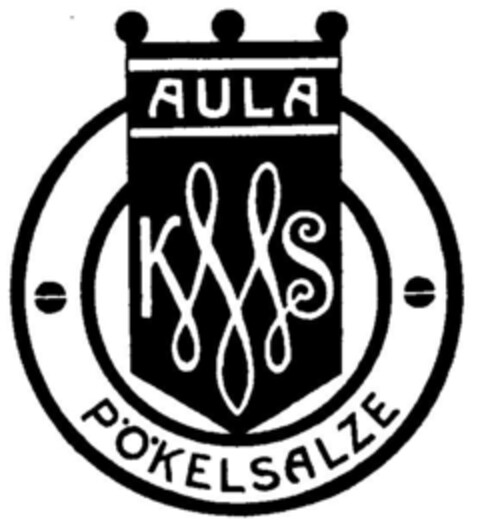 AULA KS PÖKELSALZE Logo (DPMA, 16.06.1954)