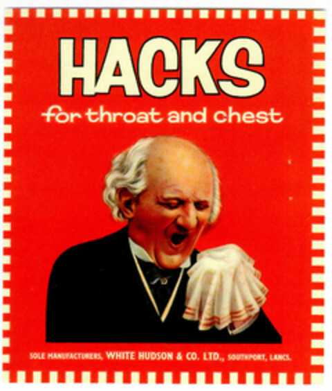 HACKS for throat and chest Logo (DPMA, 02.05.1964)