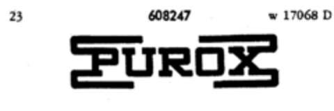 PUROX Logo (DPMA, 05/03/1949)