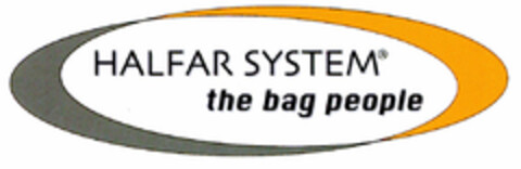 HALFAR SYSTEM the bag people Logo (DPMA, 15.03.2000)