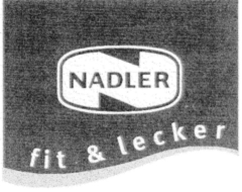 NADLER fit & lecker Logo (DPMA, 06.07.2000)