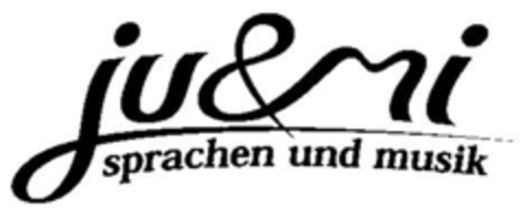 ju&mi sprachen und musik Logo (DPMA, 09.11.2000)