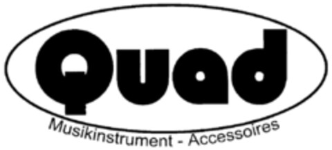 Quad Musikinstrument - Accessoires Logo (DPMA, 06.08.2001)