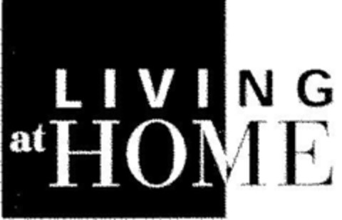 LIVING at HOME Logo (DPMA, 11/15/2001)