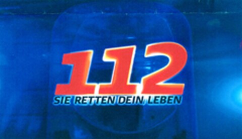 112 SIE RETTEN DEIN LEBEN Logo (DPMA, 06/10/2008)