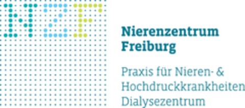 NZF Nierenzentrum Freiburg Praxis für Nieren- & Hochdruckkrankheiten Dialysezentrum Logo (DPMA, 15.04.2013)