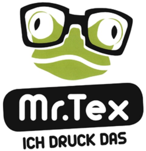 Mr.Tex ICH DRUCK DAS Logo (DPMA, 05/22/2013)