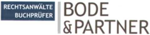 RECHTSANWÄLTE BUCHPRÜFER | BODE & PARTNER Logo (DPMA, 05.08.2013)