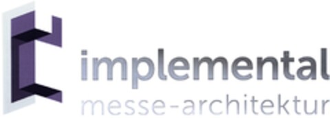 implemental messe-architektur Logo (DPMA, 11.07.2014)