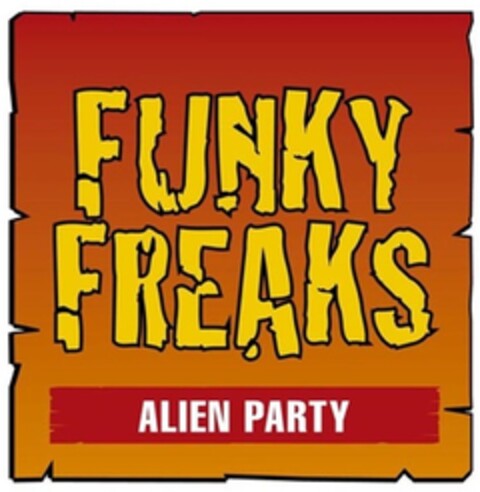 FUNKY FREAKS ALIEN PARTY Logo (DPMA, 29.04.2015)