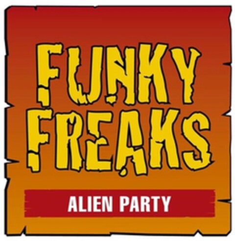 FUNKY FREAKS ALIEN PARTY Logo (DPMA, 04/29/2015)