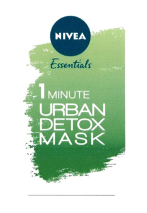 NIVEA Essentials 1 MINUTE URBAN DETOX MASK Logo (DPMA, 13.04.2017)