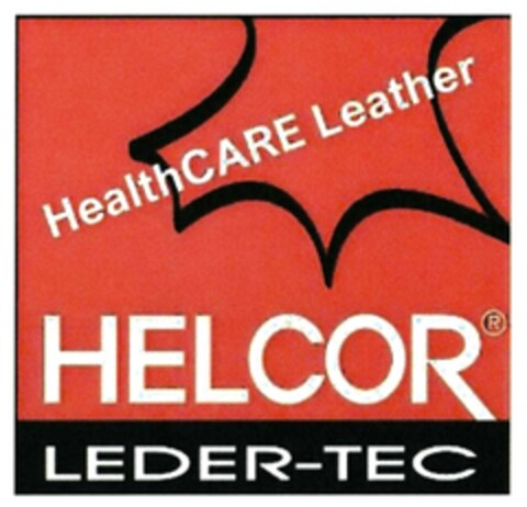 HealthCARE Leather HELCOR LEDER-TEC Logo (DPMA, 12.06.2017)