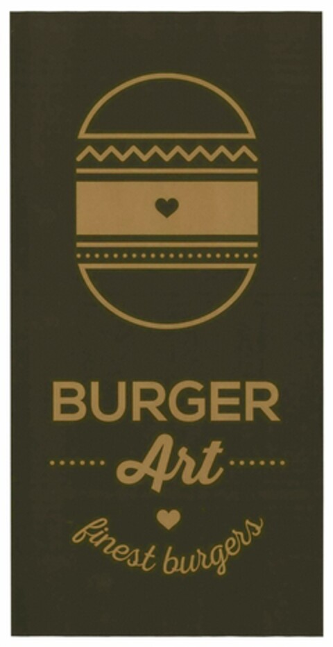 BURGER Art finest burgers Logo (DPMA, 06.02.2018)