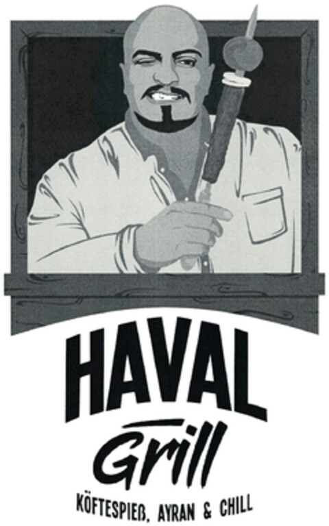 HAVAL Grill KÖFTESPIEß, AYRAN & CHILL Logo (DPMA, 07.07.2020)