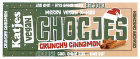 Katjes vegan CHOCJES CRUNCHY CiNNaMON Logo (DPMA, 24.11.2020)