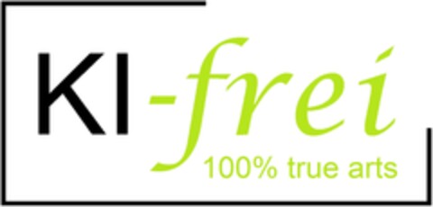 KI-frei 100% true arts Logo (DPMA, 07.06.2023)