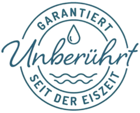 GARANTIERT Unberührt SEIT DER EISZEIT Logo (DPMA, 05/17/2024)