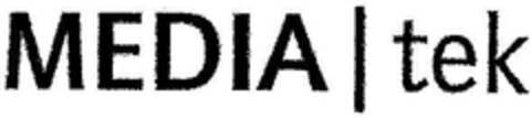 MEDIA tek Logo (DPMA, 25.05.2002)