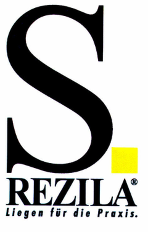 S REZILA Liegen für die Praxis Logo (DPMA, 22.06.2002)