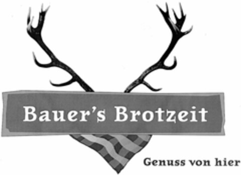 Bauer's Brotzeit Genuss von hier Logo (DPMA, 06.05.2004)